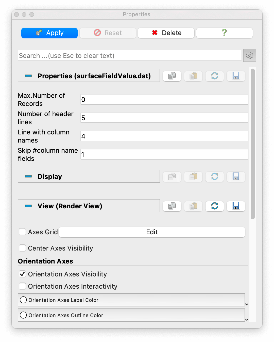 openfoam files open with paraview