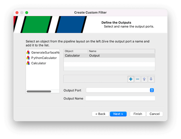 Creating a Custom Filter in ParaView - Choosing your outputs